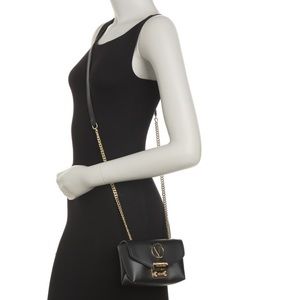 ❤️ VALENTINO by MARIO VALENTINO Lola Palmellato Leather Crossbody Bag